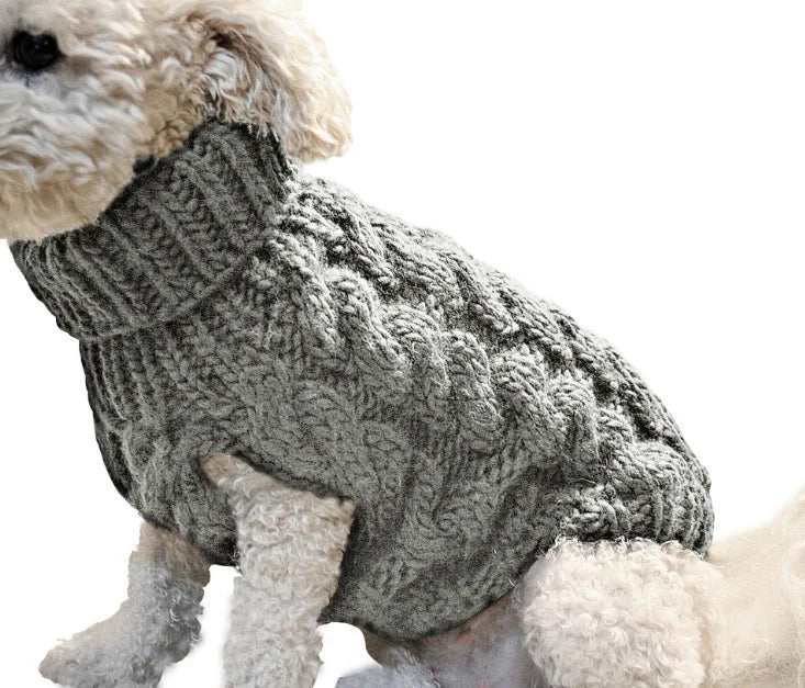Knitted Dog Jumper